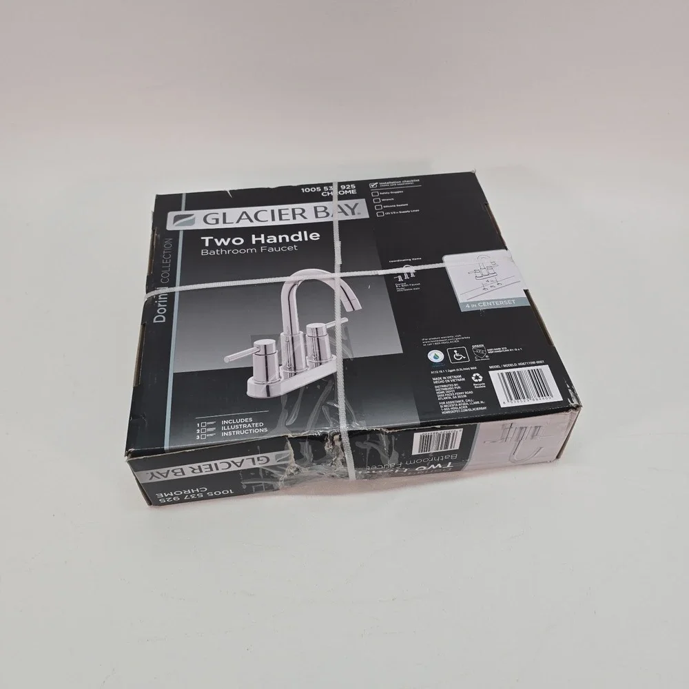 Glacier Bay Dorind Faucet HD67110W-6001, 4